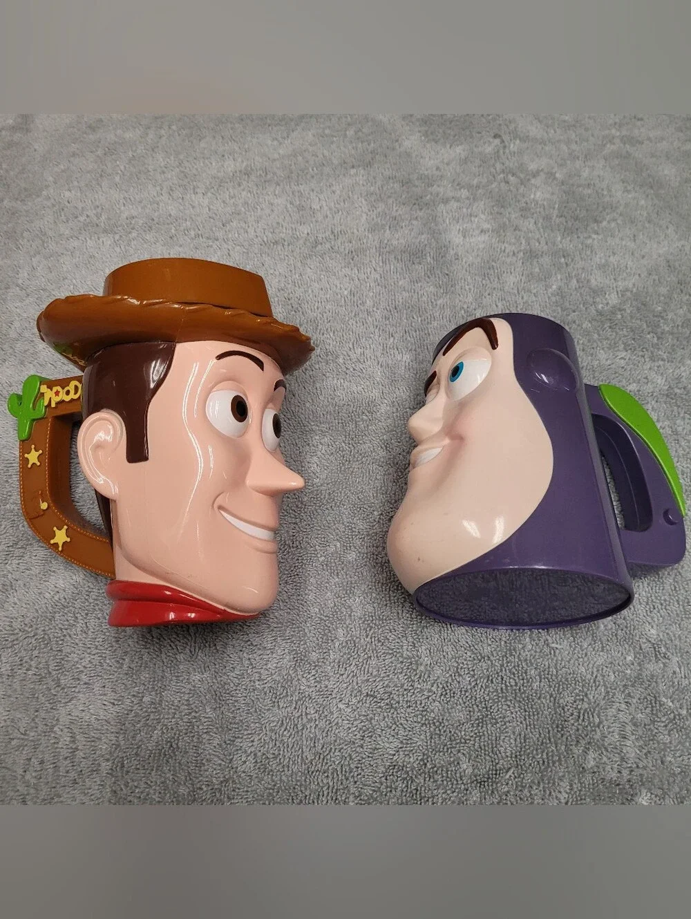 Disney Toy Story Woody and Buzz Lightyear Cups Mugs